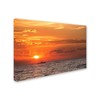 Trademark Fine Art Jason Shaffer 'Fishing Boat Sunset' Canvas Art, 16x24 JS0048-C1624GG